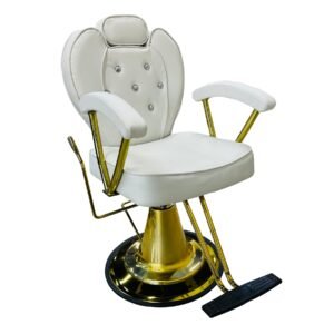 Silla de Salón Profesional Ivory Royal Gold