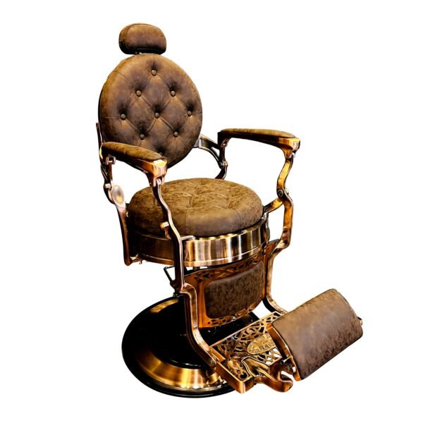 Sillón de Barbería Profesional Imperial Bronze