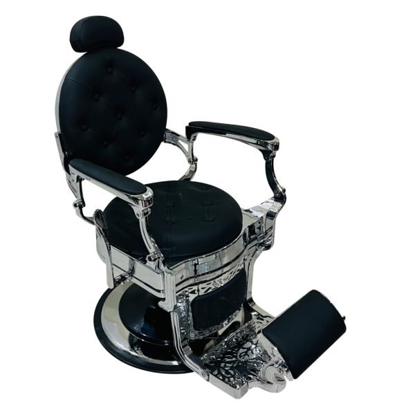 Silla de Barbería Profesional Silver Majesty